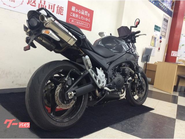 スズキ GSR400 ヨシムラ製サイレンサー エンジンスライダー