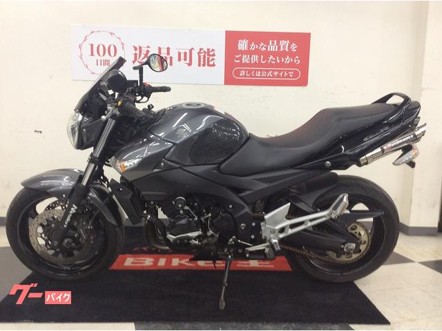 スズキ GSR400 ヨシムラ製サイレンサー エンジンスライダー
