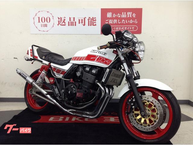 カワサキ ZRX400 エンジンスライダー シート ハンドル フルエキ