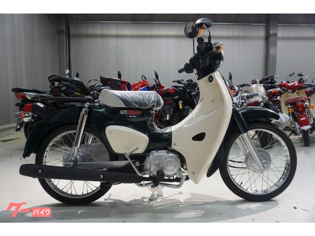 スーパーカブ５０　現行最終モデル　タスマニアグリーンメタリック　新車