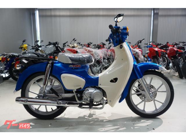 スーパーカブ１１０　現行最新モデル　ＡＢＳ・キャストホイール・チューブレス仕様　ブルーメタリック　新車