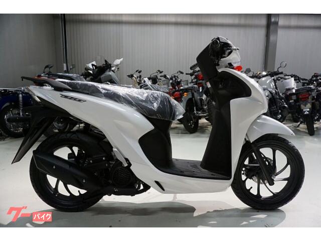 Ｄｉｏ１１０　ベーシック　グローブ付　現行最新モデル　パールスノーフレークホワイト　新車