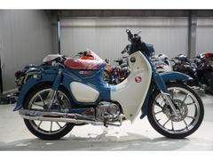 ホンダ　スーパーカブＣ１２５　現行最新モデル　グリップヒーター付　パールボスポラブルー　新車
