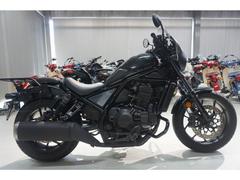 ホンダ　レブル１１００　ＤＣＴ　ガンメタ２０２２　グリップヒーター　ＥＴＣ２．０　純正Ｆカウル　リアキャリア　エンジンガード　中古車