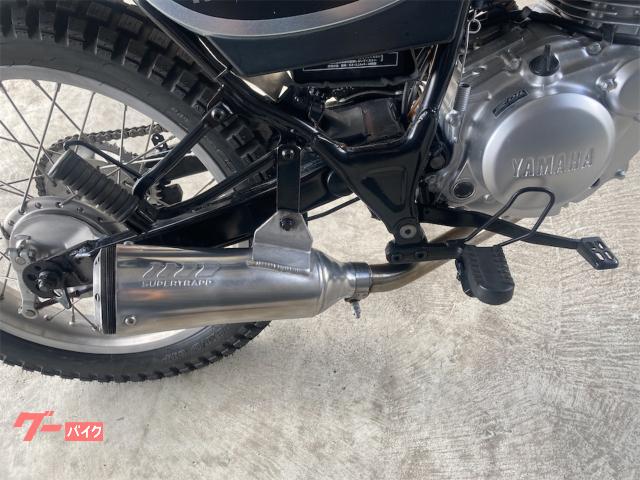 ヤマハ BRONCO イエロー スーパートラップマフラー パワー