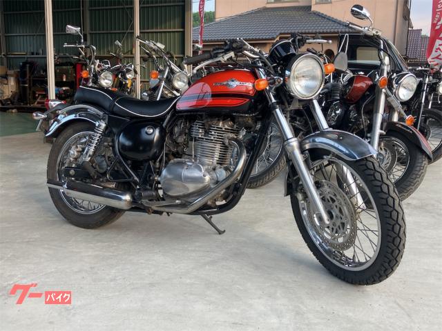 エストレヤＲＳ　２００３年モデル　キャブレター車　オレンジ／ブラック　フロントタイヤ新品