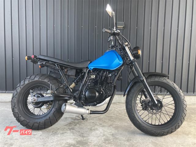 TW200 スカチューン スパトラ TW200 青 ローダウン ロンスイ スカチューン スパトラ カスタム 書類