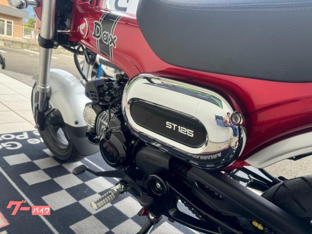 ホンダ ダックス125 バーエンド アウター上社外 スマホ