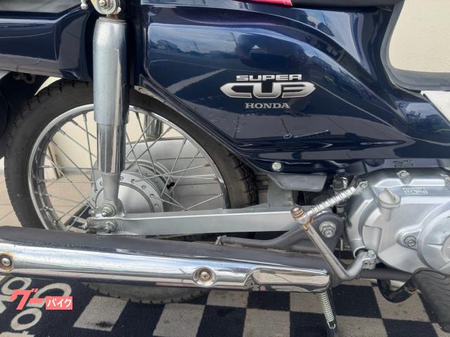 ホンダ スーパーカブC50 スマホホルダー付き 風防付き リアボックス