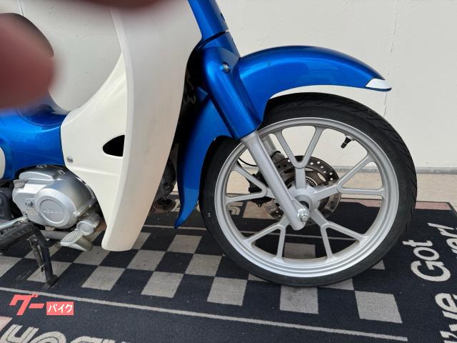 ホンダ スーパーカブ110 タンデムシート スマホホルダー付き