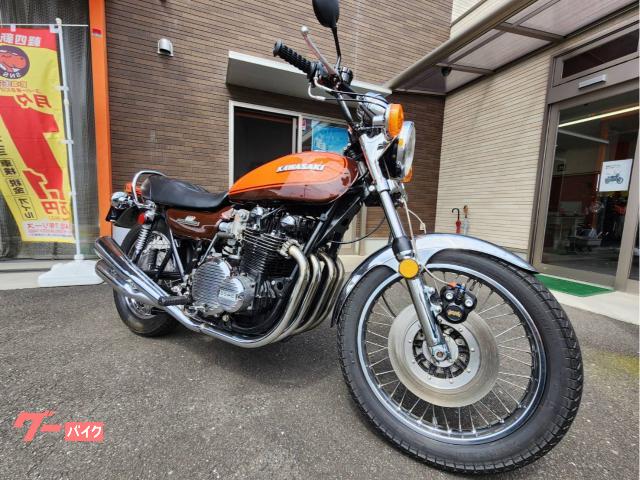 カワサキ Ｚ９００・Ｚ１仕様・オリジナルマフラー４本出し・Ｅ／Ｎカバー・Ｗディスク・ＣＲキャブ｜下畑モータース 有限会社  下畑自動車｜新車・中古バイクなら【グーバイク】