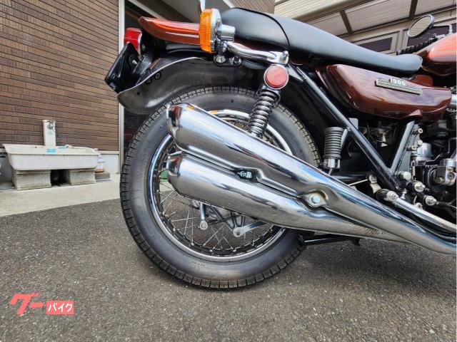 カワサキ Ｚ９００・Ｚ１仕様・オリジナルマフラー４本出し・Ｅ／Ｎカバー・Ｗディスク・ＣＲキャブ｜下畑モータース 有限会社  下畑自動車｜新車・中古バイクなら【グーバイク】