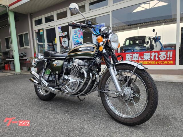 ＣＢ７５０Ｆｏｕｒ・Ｋ２・レストア車・４本出しマフラー・エンジンガード付