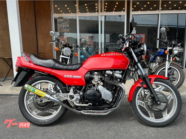 ＣＢＸ４００Ｆ　ＲＰＭマフラー　タックロールシート　腰上オーバーホール済み