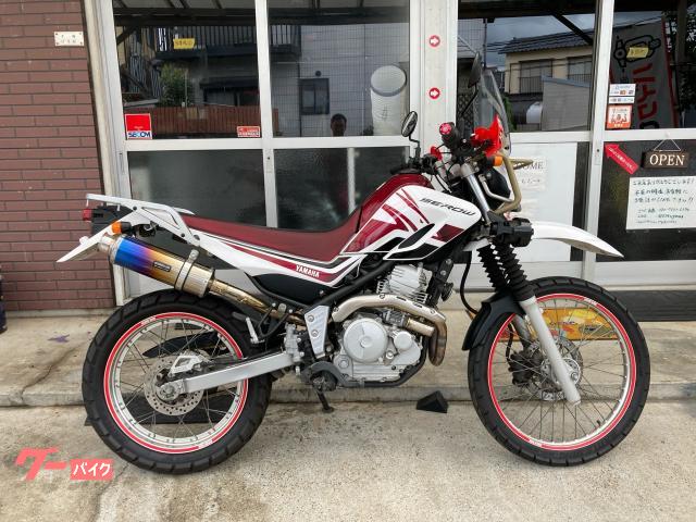 セロー２５０　ＦＩ　２０１２年式　ＳＰ忠男パワーボックス　ＢＥＡＭＳマフラー　ＰＩＡＡフォグランプ