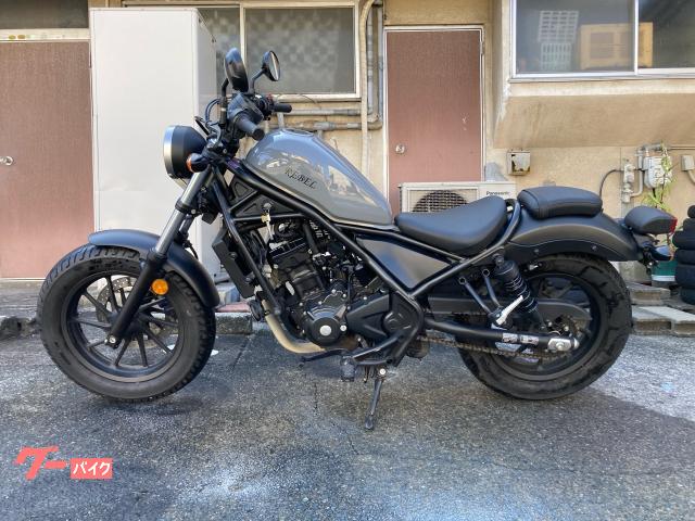 ホンダ レブル250 カスタムタンク塗装 タイヤ前後・エンジン