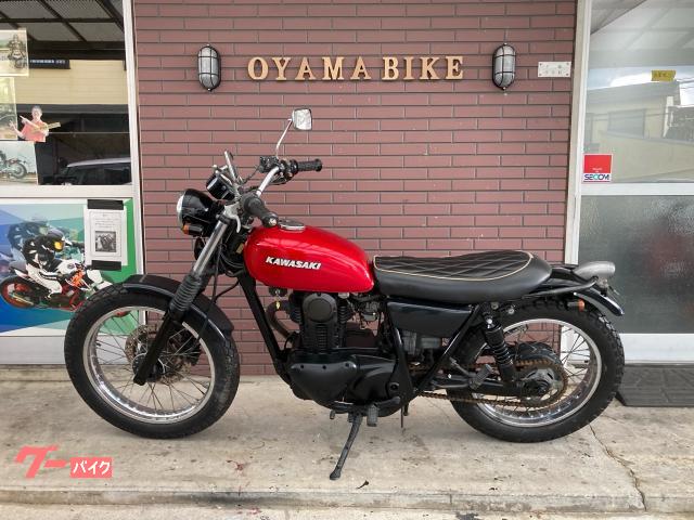 カワサキ 250TR キャブ タイヤ前後・バッテリー新品交換