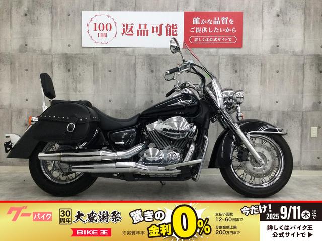 シャドウ７５０　２００９年モデル　スクリーン　サイドバック　バックレスト