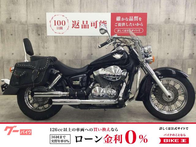 シャドウ７５０　スクリーン　ＶＡＮＣＥ＆ＨＩＮＥＳマフラー　サドルバッグ　バックレスト　エンジンガード