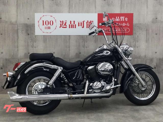 ホンダ シャドウ400 フィッシュテールマフラー ハンドル