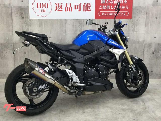 スズキ GSR750 ヨシムラマフラー ウインカー フェンダーレス