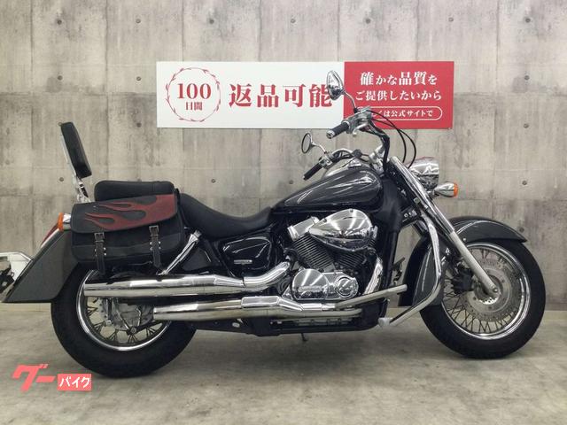 ホンダ シャドウ400クラシック エンジンガード サドルバッグ バック