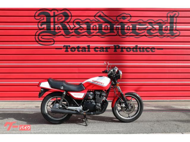 スズキ　GSX400F  逆車　実働ベース車 Yahoo!オークション - 逆車 GSX400F 赤 SUZUKI エンジン実働 吹け上が