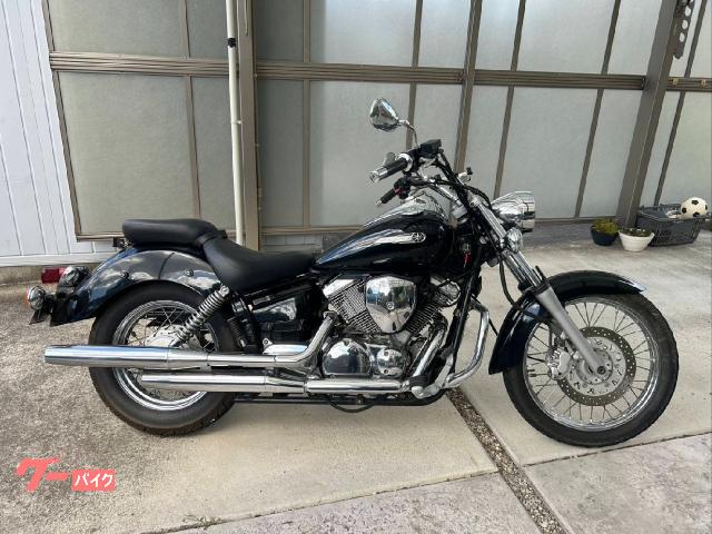 ドラッグスター２５０　ＶＧ０２型　エンジンガード　サイドバック付き