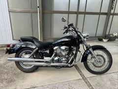 ヤマハ　ドラッグスター２５０　ＶＧ０２型　エンジンガード　サイドバック付き