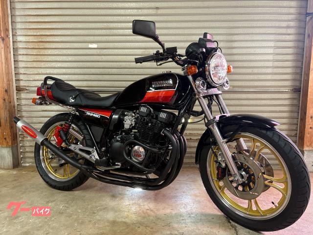 ＸＪ４００Ｄ　ファイターゼロ管　ウオタニＳＰ２　ブレンボキャリパー　マルゾッキサス　タックロールシート　シビエヘッドライト