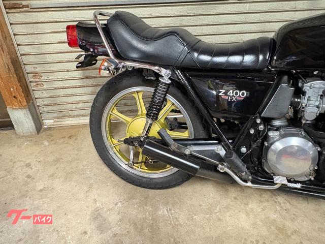 カワサキ Z400J ショート管 アップハンドル絞り タックロール