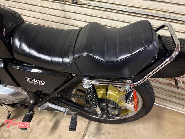 カワサキ Z400J ショート管 アップハンドル絞り タックロール