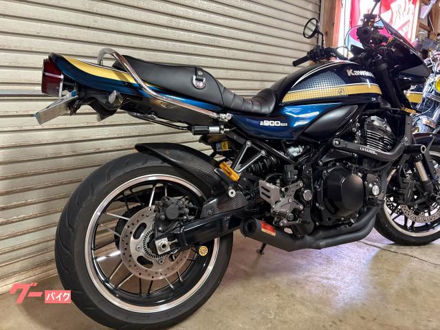 カワサキ Z900RS ミスティショート管 OVERサブフレーム