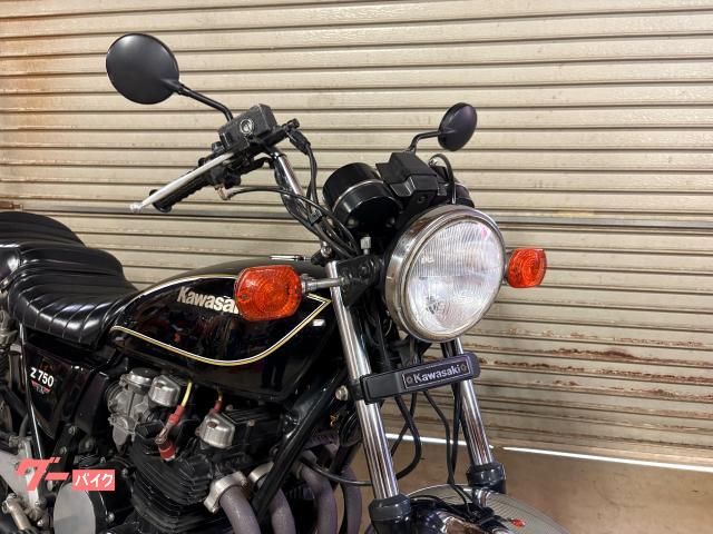カワサキ Z750FXII 国内物 ショート管 タックロールシート