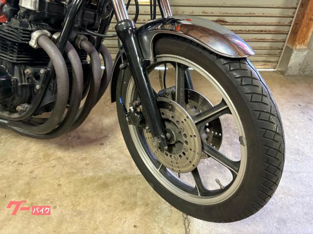 カワサキ Z750FXII 国内物 ショート管 タックロールシート