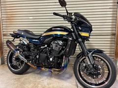 カワサキ　Ｚ９００ＲＳ　ＥＣＵチューニング　ナイトロンサス　ストライカーフルエキ　バックステップ　カーボンインナーフェンダー　ビキニカウル