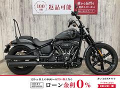 ＨＡＲＬＥＹ−ＤＡＶＩＤＳＯＮ　ＦＸＢＢＳ　ソフテイルストリートボブ１１４　カスタムグリップ　クラッシュバー　シーシーバー　ウィンカースイッチエクステンション