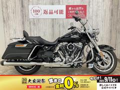 ＨＡＲＬＥＹ−ＤＡＶＩＤＳＯＮ　ＦＬＨＲ　ロードキング　ラインハートスリップオンマフラー　ＲＳＤエアクリーナー　デタッチャブルシーシーバーリヤキャリア付き