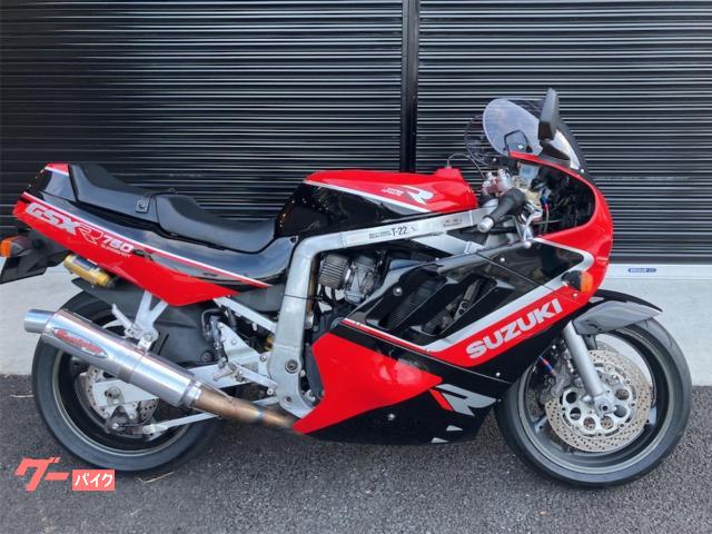 ＧＳＸ−Ｒ７５０　国内登録輸出仕様１１０馬力　外装ペイント　オーリンズリアショック　スモークシールド他　シングルシートカウル付