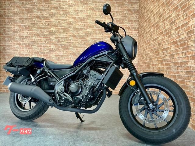 レブル２５０　Ｓエディション　２０２２年モデル　左右サドルバッグ　ライトバイザー　灯火類ＬＥＤ　ボバークルーザー