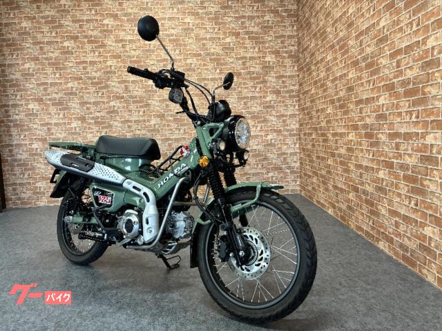 ＣＴ１２５ハンターカブ　２０２３年モデル　ＡＢＳ　灯火類ＬＥＤ　リアキャリア　センタースタンド