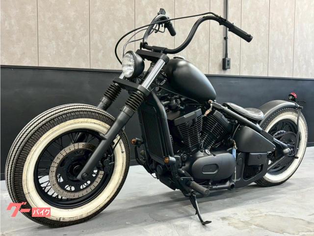 カワサキ　バルカン400クラシック　タンク 黒✖︎青 VULCAN -バルカン- : なおの休日日記