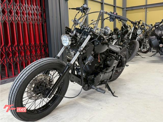 ヤマハ ドラッグスター250 ストレッチタンク ブラック