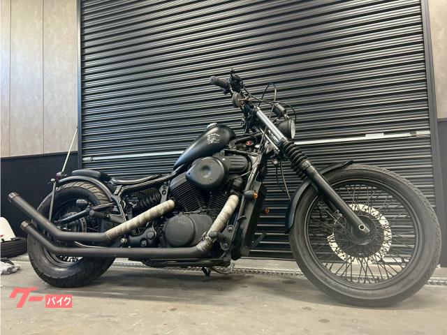 ホンダ スティード400 マットブラックカスタム｜BIKE