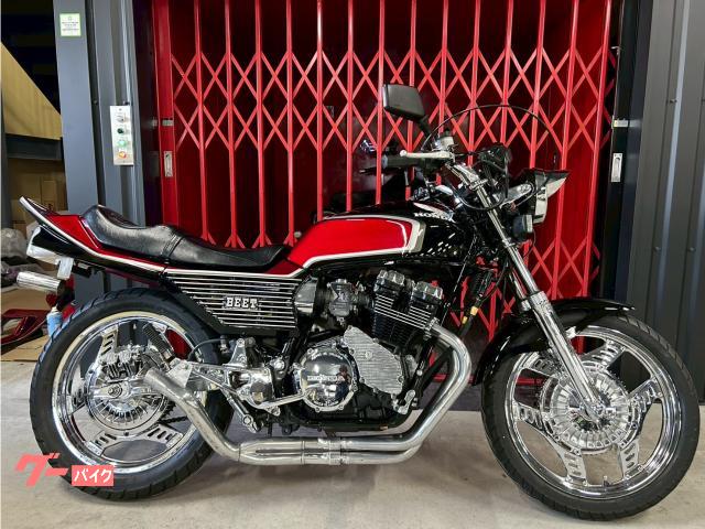 ＣＢＸ４００Ｆ　メッキカスタム　プロタッチマフラー　マーシャル