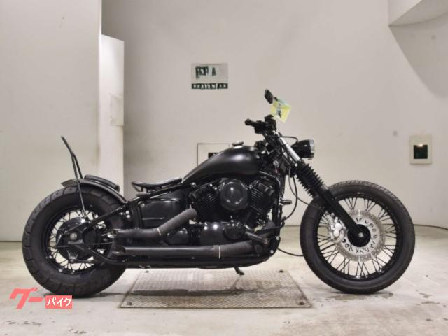 ドラッグスター４００ストレッチタンク　フルブラックカスタム