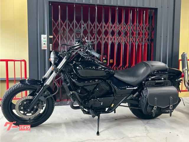 カワサキ エリミネーター250V フルブラック ETC グリップ