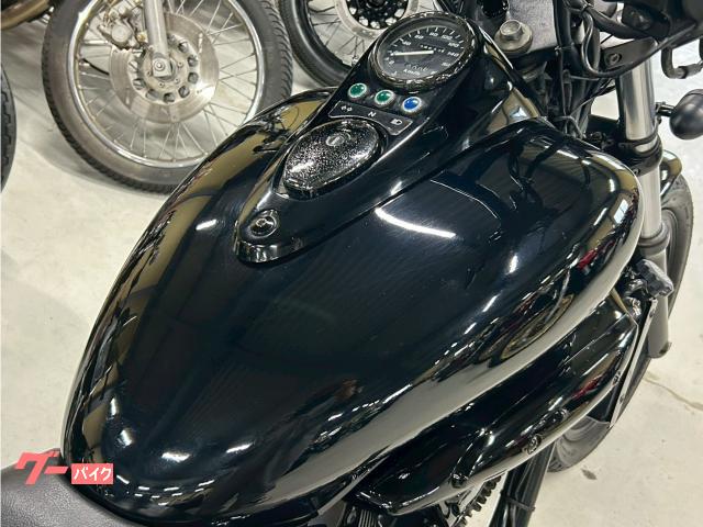 カワサキ エリミネーター250V フルブラック ETC グリップ カワサキ エリミネーター250V フルブラック ETC グリップ
