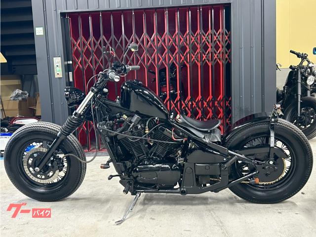 カワサキ バルカン400クラシック フルブラックカスタム｜BIKE