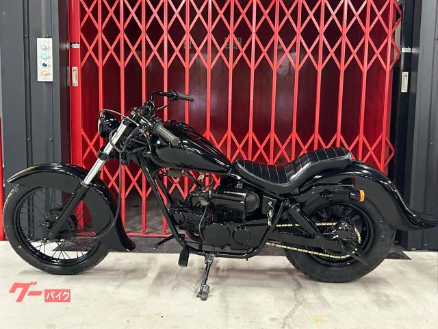 ホンダ JAZZ フルブラックカスタム 前後タイヤ新品｜BIKE